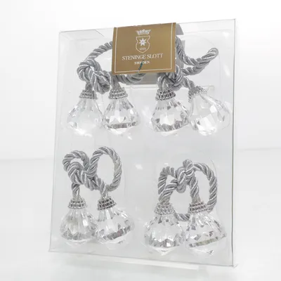 Julgranspynt (Silverfärgad, Transparent) från Steninge Slott