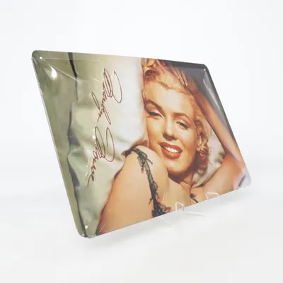 Bord van Marilyn Monroe