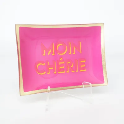 Zeepbakje (Roze, Goud) van Gift Company