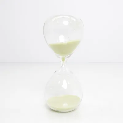 Hourglass (Transparent, Green)