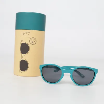 Lunettes de soleil (Turquoise) de Wazze