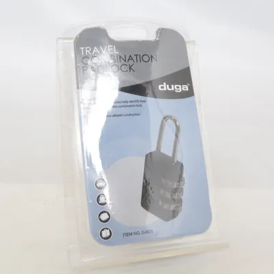 Kombinationslås (Travel Combination Padlock) fra Duga