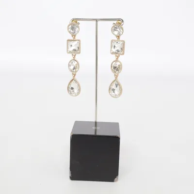 Boucles d'oreilles (Or, Blanc) de Bijoux Métal inconnu
