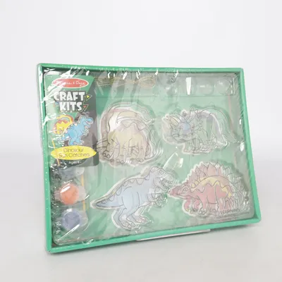Kreasæt (Dinosaur Sun Catchers) fra Melissa & Doug