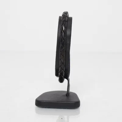 Bracelet (Black, Silver) Unknown metal