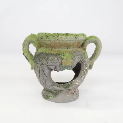 Accessoire pour aquarium (Gris, Vert)
