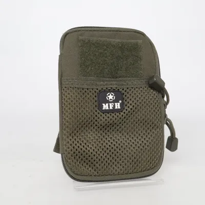 Sac pour téléphone (Vert) de MFH Polyester