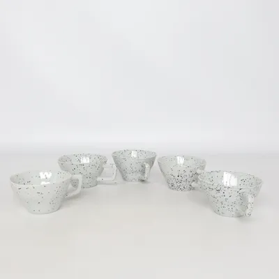 Mug (White, Multicolored) from Olsson & Jensen