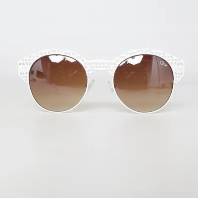 Lunettes de soleil (Blanc) de Quay