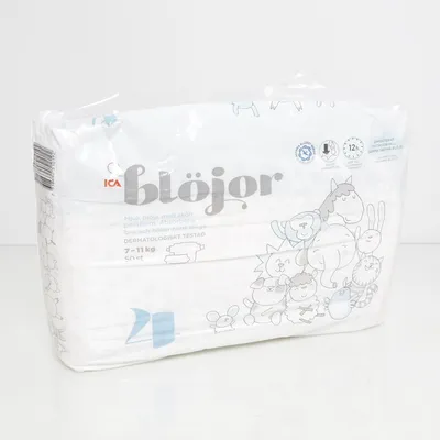 Blöja (Vit) från ICA