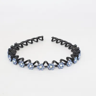 Diadem (Svart, Blå)