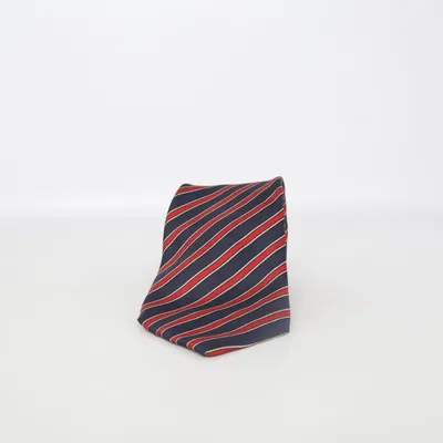 Tie (Blue, Red, White) from Gulins Silk