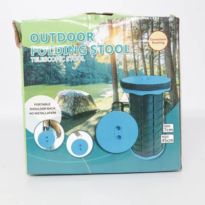 Campingutrustning (Blå, Svart)