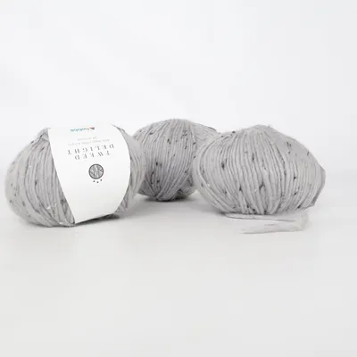 Yarn (Tweed Delight) from Hobbii Acrylic, Viscose, Wool