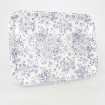 Tray (White, Blue, Multicolored)