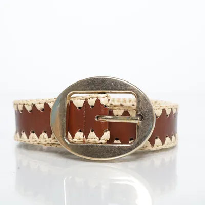 Belt (Brown, Beige)