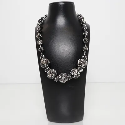 Ketting (Grijs, Wit) Onbekend materiaal