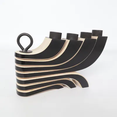 Ljuslykta (Svart, Beige) från Design House Stockholm