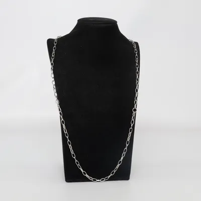 Halsband (Silverfärgad) Okänd metall
