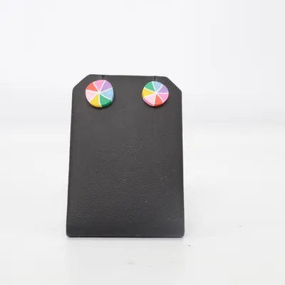 Oorbellen (Meerkleurig) Onbekend materiaal