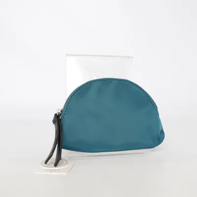 Purse (Blue) from Don Donna Polyester, Polyurethane