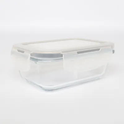 Matlåda (Transparent, Svart)
