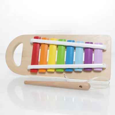 Xylofon (Beige, Flerfärgad)