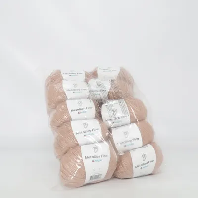 Yarn (Metallico Fine) from Hobbii Acrylic, Polyamide, Wool