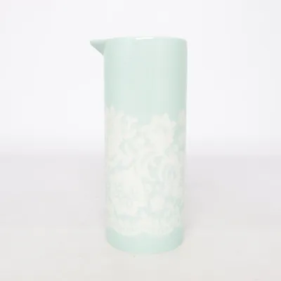 Jug (Green, White) from Greengate