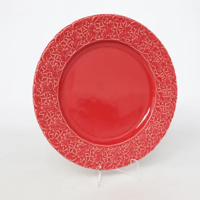 Assiette (Rouge) de Mateus