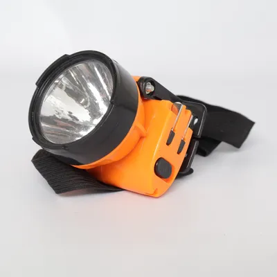 Pannlampa (Orange, Svart)