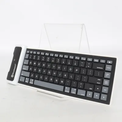 Keyboard (Black, White) from Bluetooth