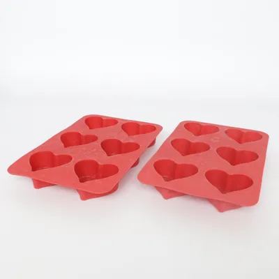 Muffin molds (Red)