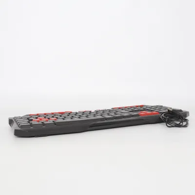 Keyboard (Black, Red) from Deltaco Gaming