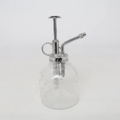 Sprayflaska (Transparent, Silverfärgad)