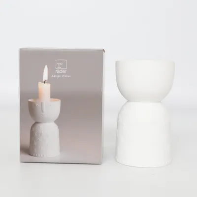 Candle holder (White) from Räder