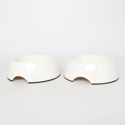 Bol d'alimentation (Blanc) de Little & Bigger
