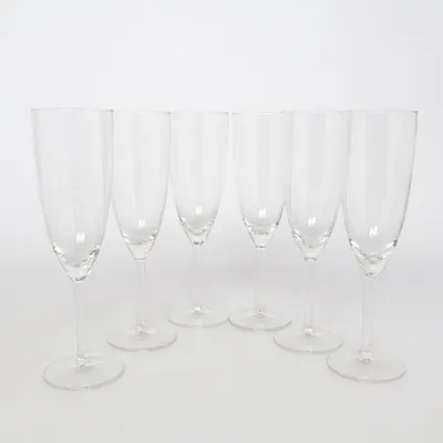 Champagneglas (Transparant)