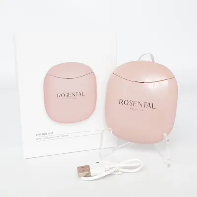 Gua Sha roller  (Roze) van Rosental