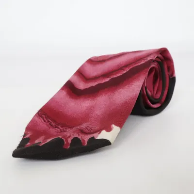 Tie (Black, Purple) from Commodore Polyester