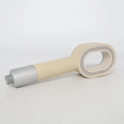 Duschmunstycke (Beige, Silverfärgad)