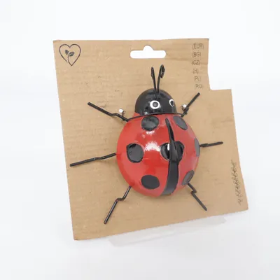 Ornement de jardin (Rouge, Noir) de Tedi