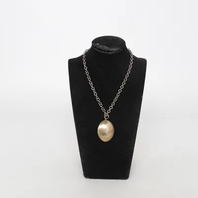 Halsband (Silverfärgad) Okänd metall