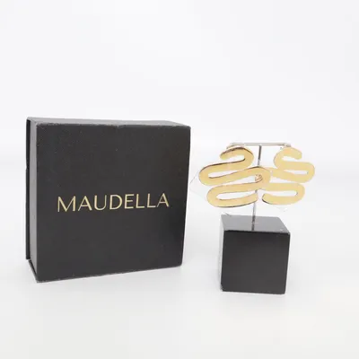 Örhängen (Guldfärgad) från Maudella Okänd metall