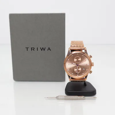 Wristwatch (Gold) from Triwa