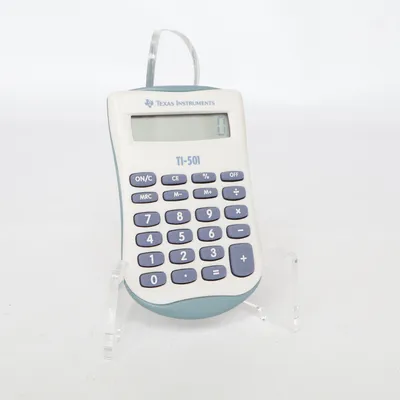 Lommeregner (TI-501) fra Texas Instruments