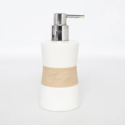 Tvålpump (Vit, Beige, Silverfärgad) från Rossmann