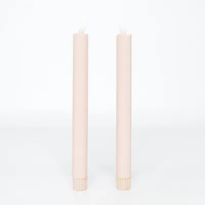 LED kaars (Roze)