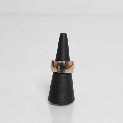 Ring (Gold, Black) from Edelstahl Unknown metal