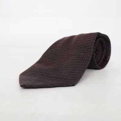 Stropdas (Zwart, Rood) van Batistini Zijde